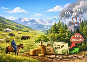 ОРЛОГОТОЙ, O₂-ТOЙ МОНГОЛ – КАРБОН ЗАХ ЗЭЭЛ ГЭЖ ЮУ ВЭ?