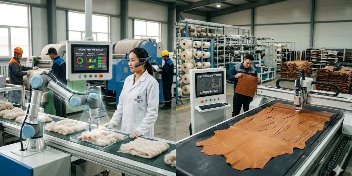 Ноос ноолуур, арьс ширний үйлдвэрлэлд хиймэл оюун нэвтрүүлнэ